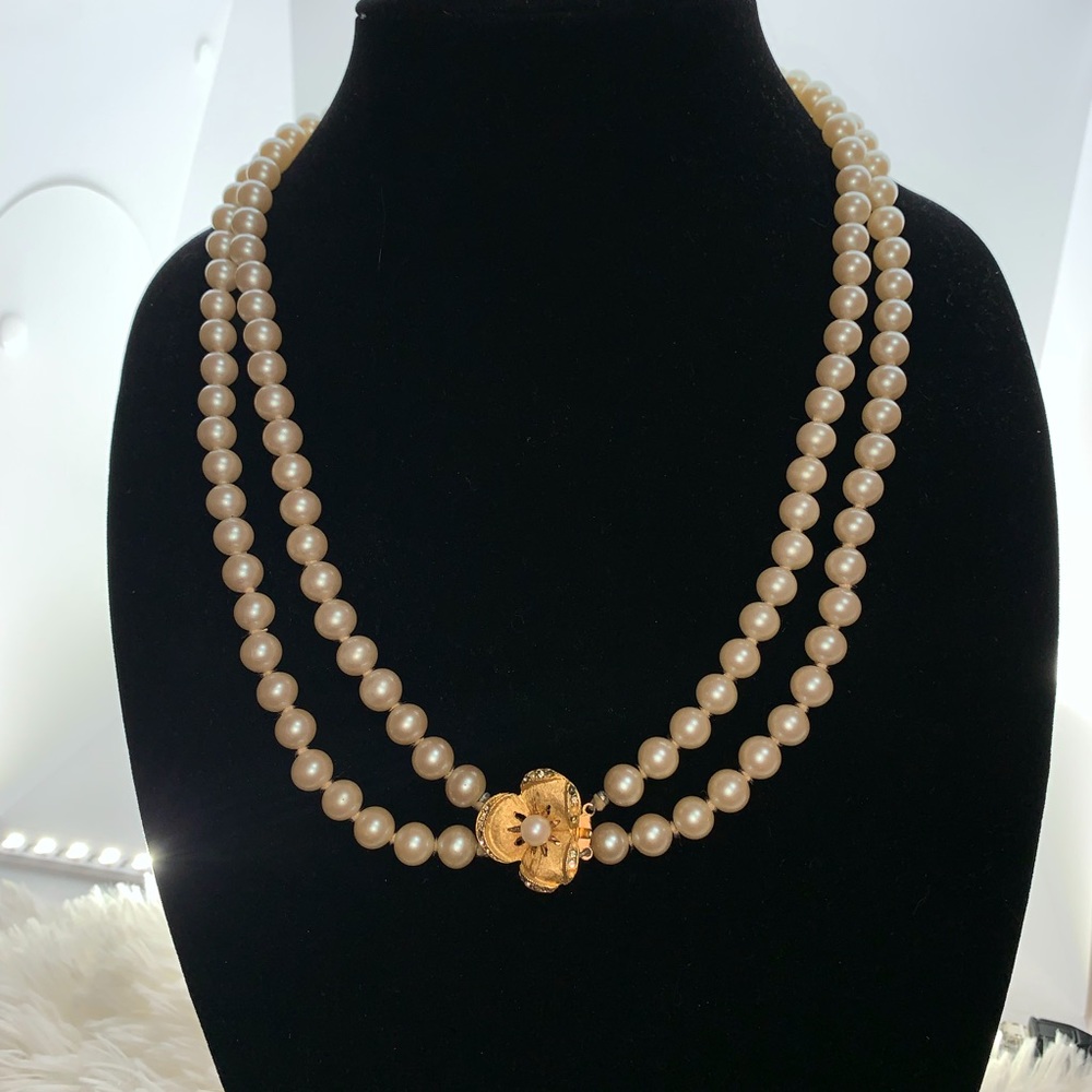 Vintage Costume pearls Early 1900’s to Mid Century